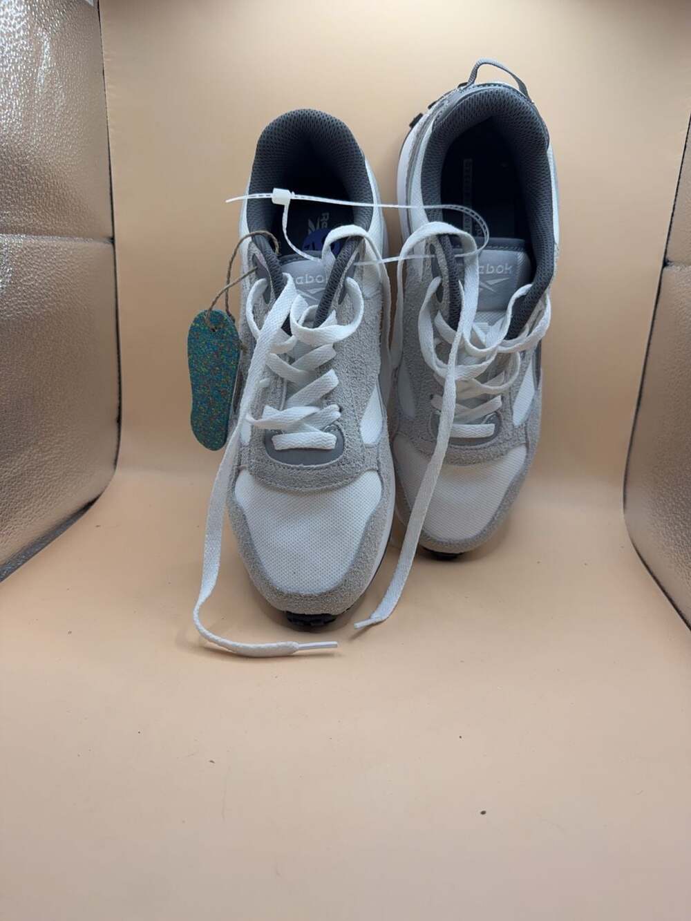 Reebok Classic Leather Legacy AZ Sneakers White Grey Size 8.5